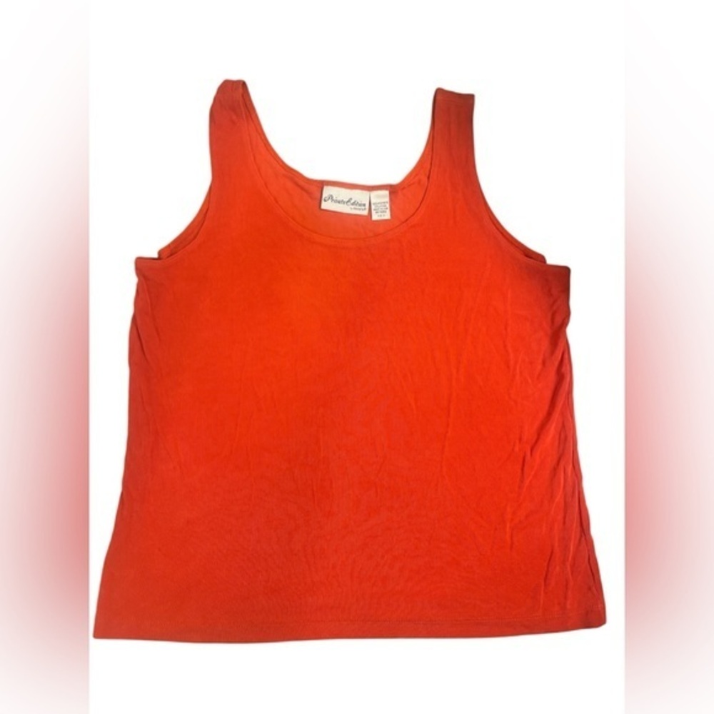 Chico's Sz 3 Slinky Tank Top Sleeveless Ribbed Private edition
